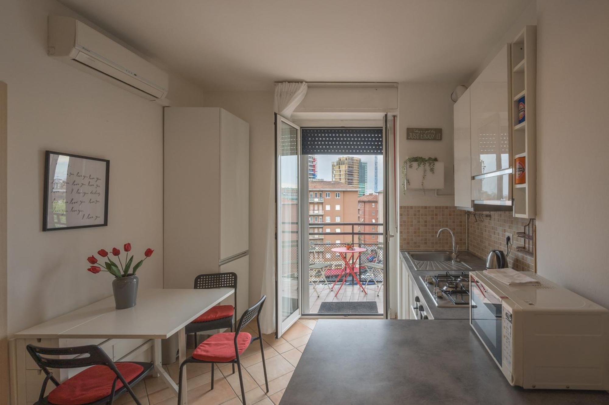 Primopiano - Palmanova Lägenhet Milano Exteriör bild